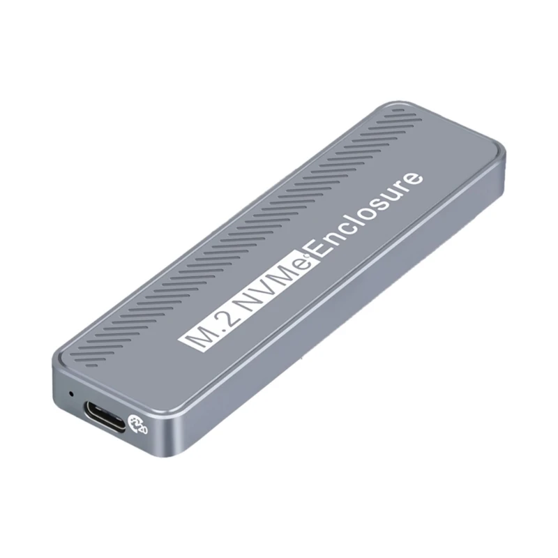 

16FB M.2 NVMe SSD Enclosure USB 3.2 Gen2x2 Type for Various Sizes Wide Compatibility