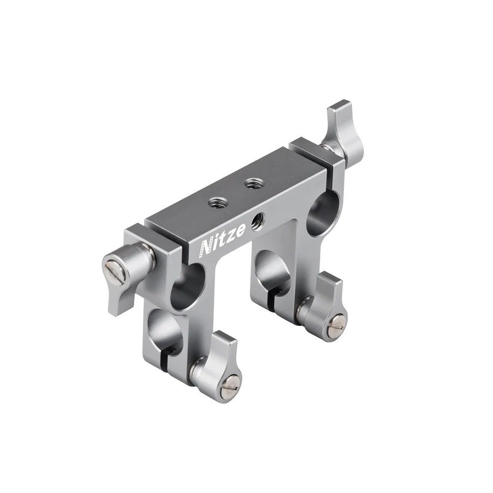 

NITZE DUAL TO SINGLE 15MM ROD CLAMP ADAPTER - N02