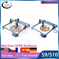 ship from usfr sculpfun s9s10 laser engraving machine ultra thin laser beam shaping technology wood acrylic laser engraver