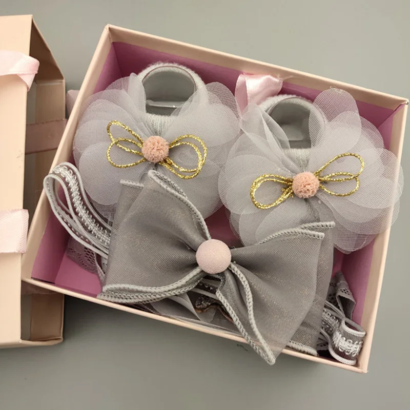 

Повязка на голову для девочек, кружевная, с цветами, эластичная, 3 шт./компл.