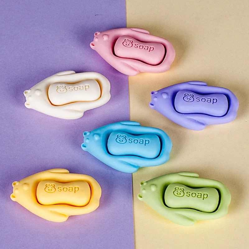 

1 Набор миниатюрного мыла для кукольного домика с коробкой для ролевых игр, кукольный домик, аксессуары для украшения ванной комнаты, игрушк...