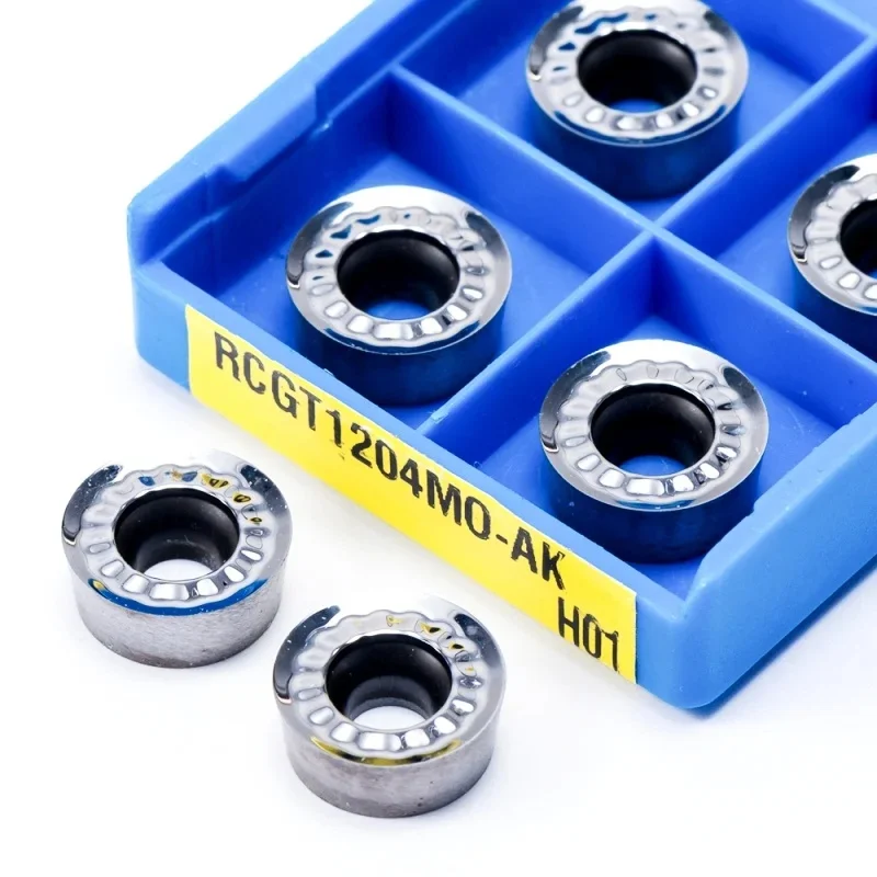 RCGT1204MO AK H01 Токарная вставка из алюминиевого сплава RCGT Оригинальный карбидный