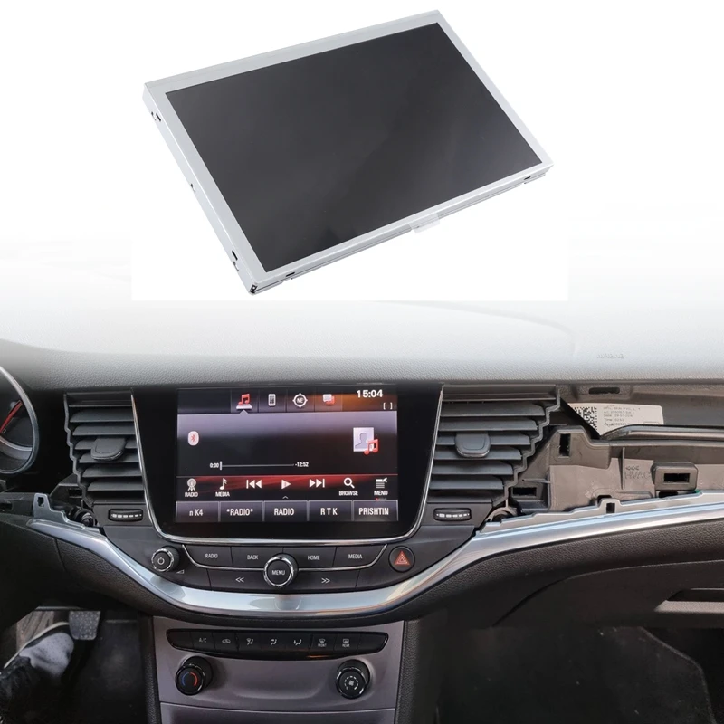 LQ080Y5DZ10 LQ080Y5DZ06 металлический экран для Opel Astra K автомобильный DVD GPS-навигатор