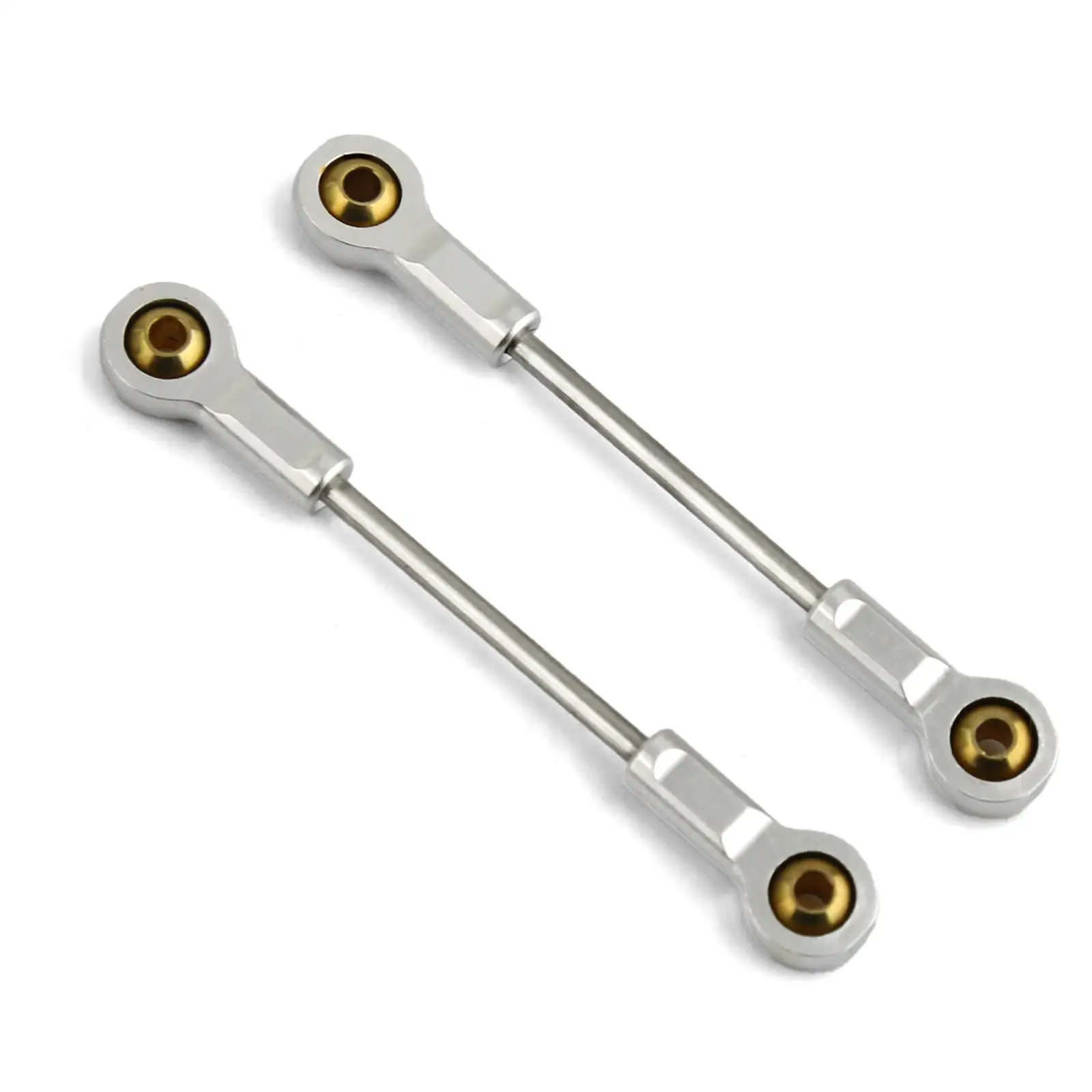 

2x модернизированная металлическая передняя и задняя оси, Тяговая штанга, украшение, заменяет прочную и прочную для 1/18 гусеничных автомобил...