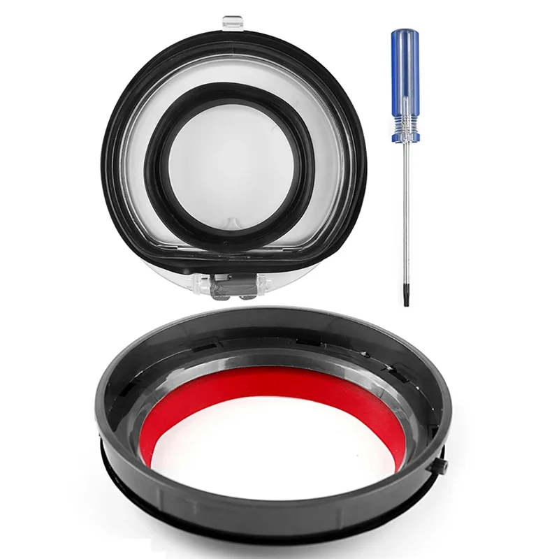 

Базовая крышка корзины + верхнее фиксированное уплотнительное кольцо для пылесоса Dyson V11 SV14 SV15, канистра, отвертка, основание корзины