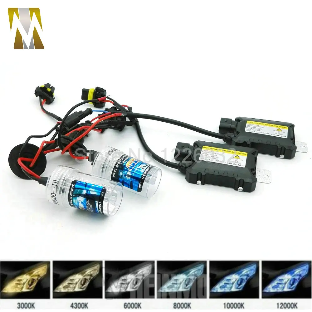 Комплект ксенона H1 Hid 55 Вт H7 H3 H4 Xenon H7 H8 H10 H11 H27 HB3 HB4 H13 9005 9006 Автомобильный источник света ксенон (art.: 79f40e0c4) - 79f40e0c4