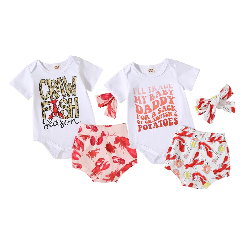 

3 шт., детский летний комбинезон с коротким рукавом, на возраст 0-3 года