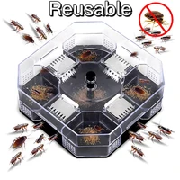 reusable insect cockroach trap box eco friendly roach removal catcher trap for household indoor kitchen bathroom