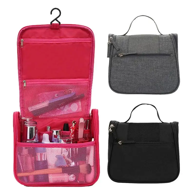 

Makeup Bag Travel Cosmetic Pouch Makeup Case Organizer Large Capacity Travel Bag For Skincare Shampoo Toiletries Women Girls