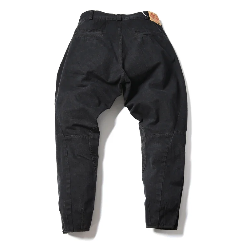 Не в наличии Прочные бриджи Байкерские брюки винтажном стиле Мужские