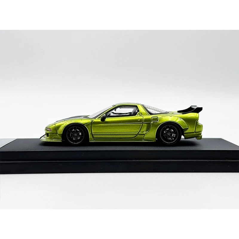 Звезда в наличии 1:64 LBWK NSX NA1 карбоновый капюшон прозрачный зеленый нулевой литой