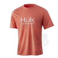 huk uv short sleeve fishing shirt men summer fishing shirt upf50 sun protectio t shirt fishing outdoor jersey hiking sportswear