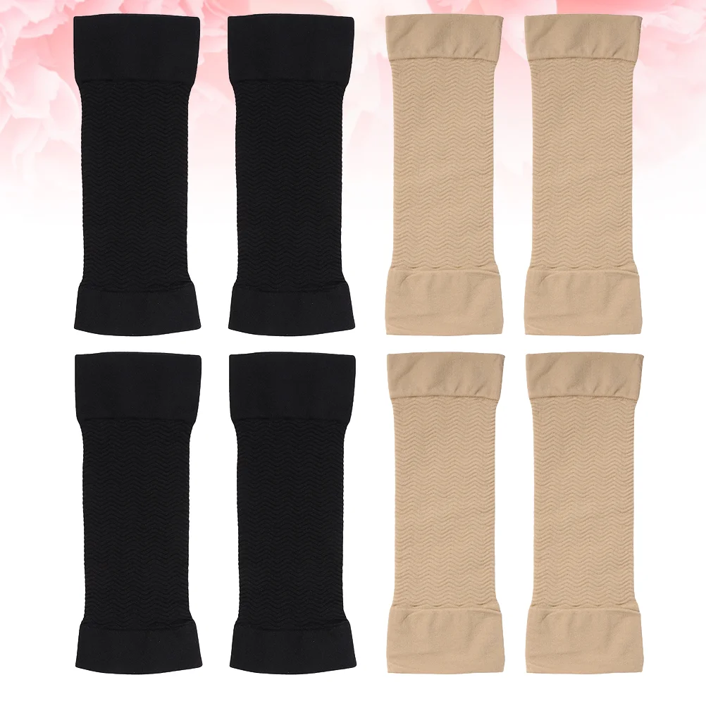 

4 Pairs Slimming Belt Burn Fat Elastic Band Sleeves Arm Shaper for Female Girl