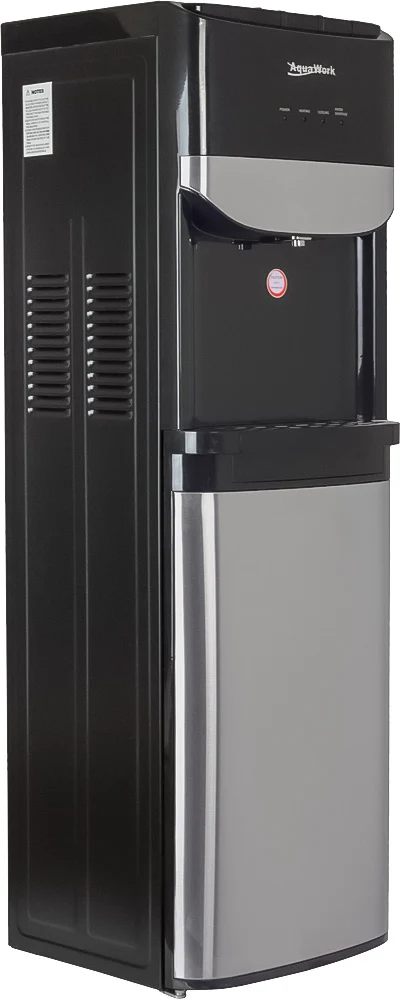 Кулер для воды Aqua Work R71T черный с нижней загрузкой бутыли компрессорный