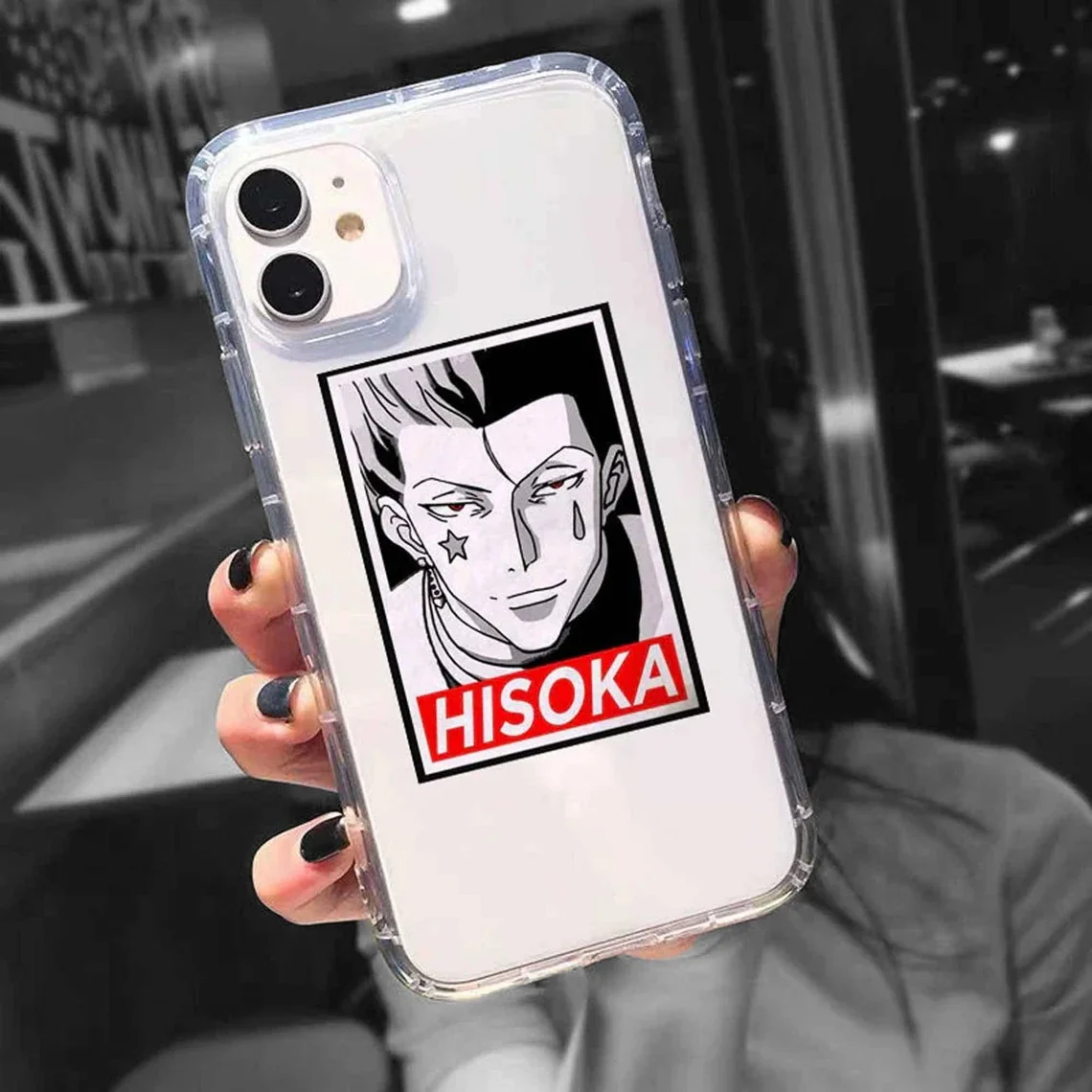 Чехол в стиле аниме HxH для iPhone 11 12 13 14 Pro XS Max XR X 6S 8 7 Plus Mini SE 2020 прозрачный мягкий
