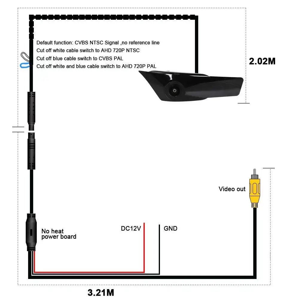 Автомобильная специальная передняя камера для Toyota Camry нормальная низкая версия