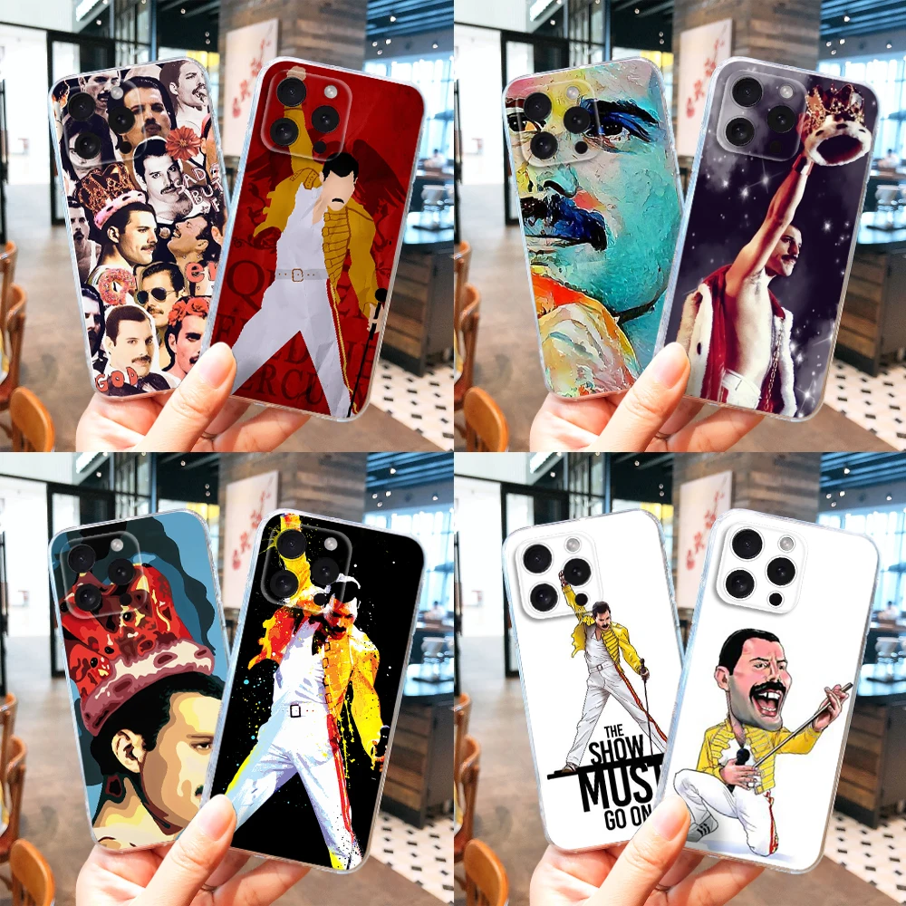 Фредди Меркури Queen band Soft для Moto G9 Powe One Pro E12 E22I E22 G52 G42 G32 G22 G23 Z2 Z Play P40 P30 Edge 30