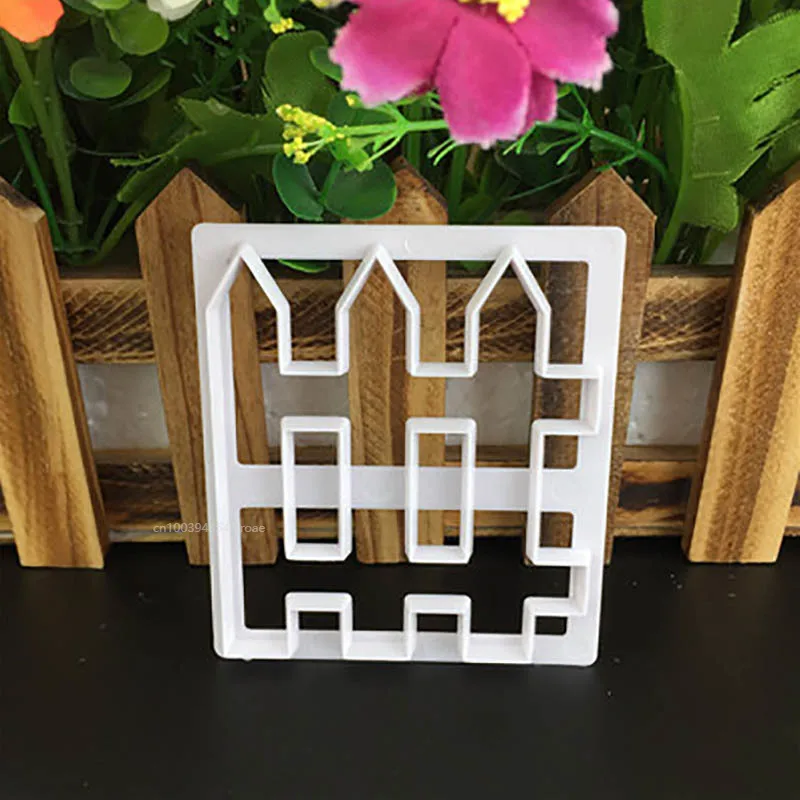 Инструменты для выпечки тортов сахарной пасты забора печенья резак слова форма