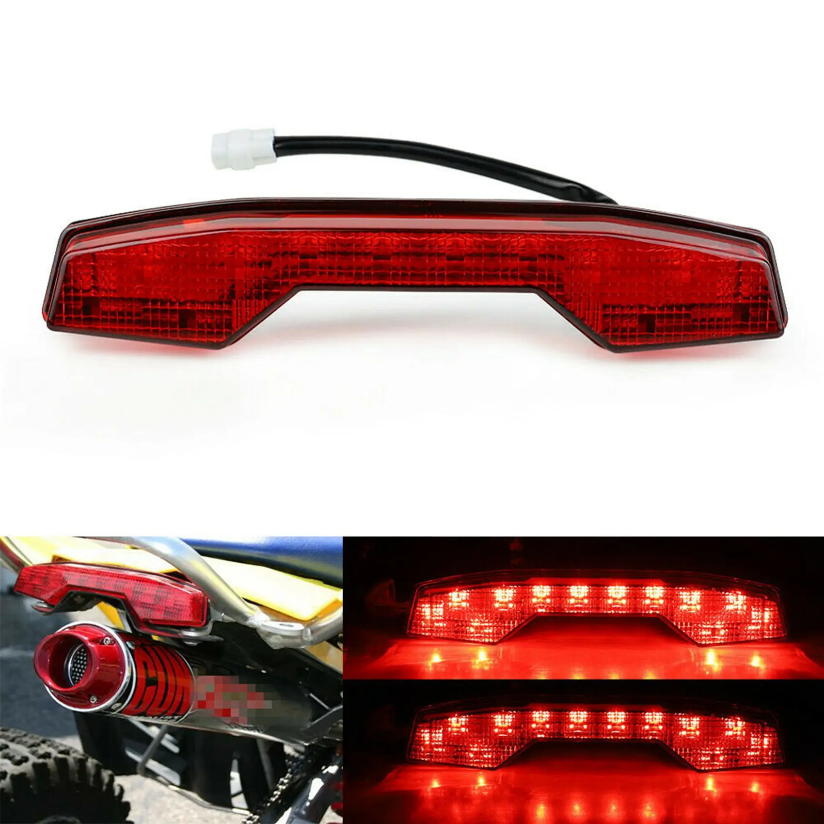Для Suzuki LT-R450 Quadsport LTR450 задний фонарь заднего тормоза хода для мотоцикла TailIight Assembly