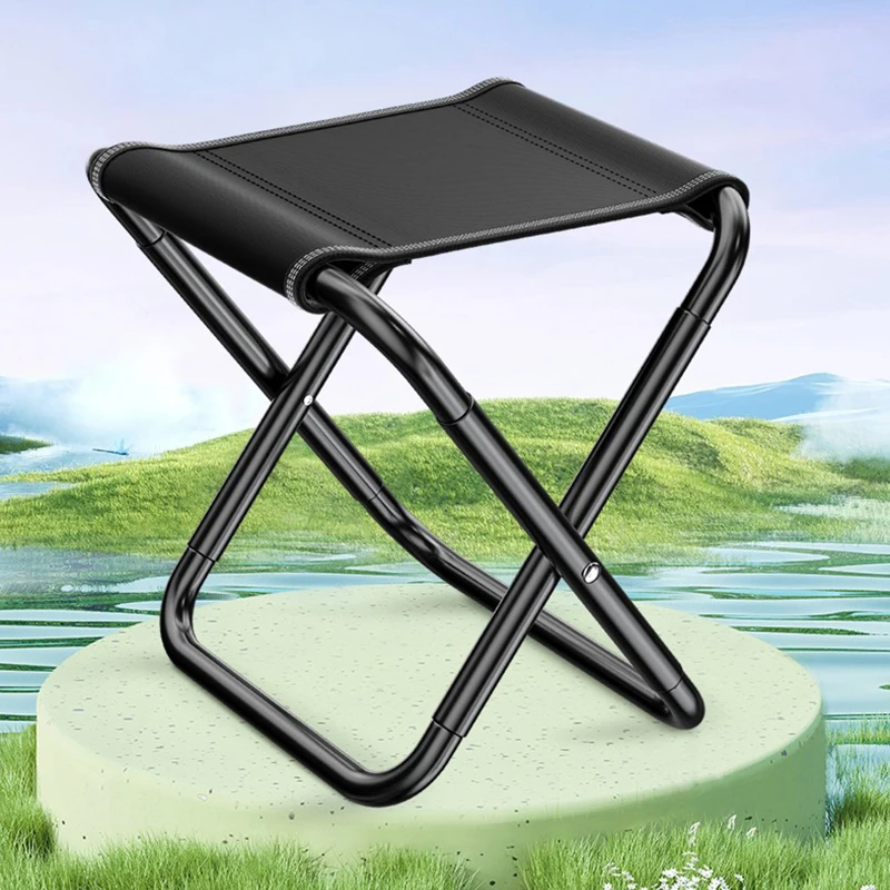 Портативное рыболовное кресло уличный складной стул Сверхлегкий для кемпинга