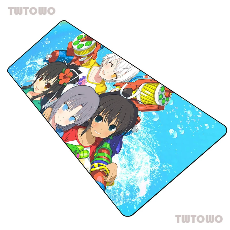 

Senran Kagura Mouse Pad Gamer Home XXL New keyboard pad Desk Mats Office Laptop Carpet Natural Rubber Mice Pad Table Mat