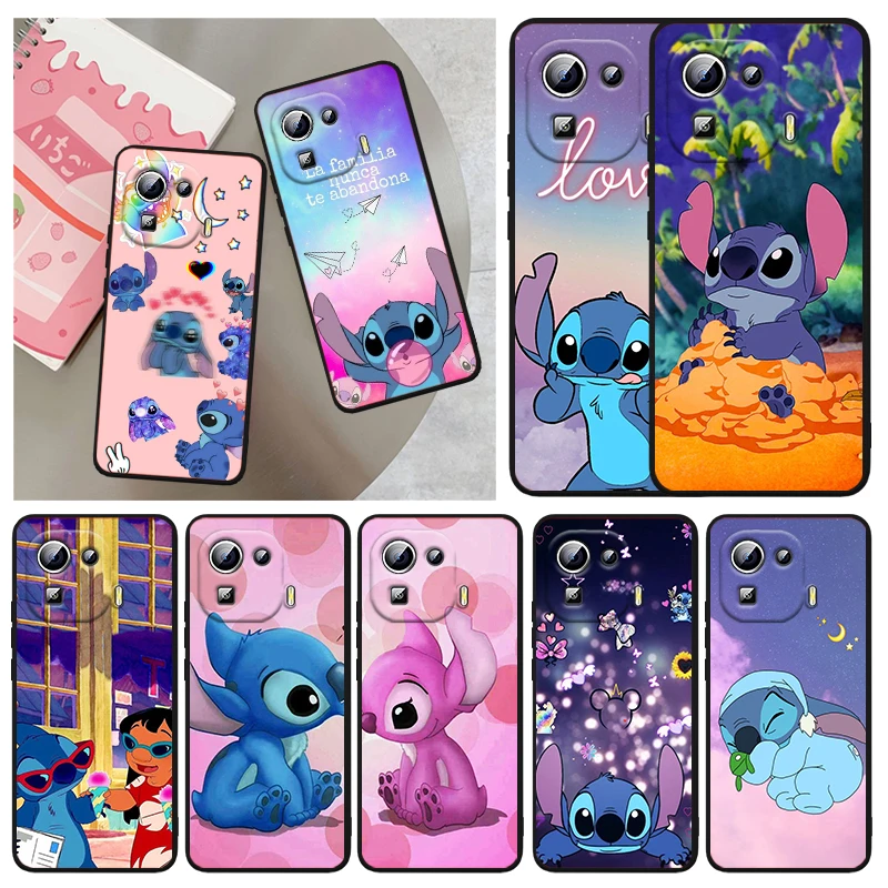 

Stitch Abomination Little Monster For Xiaomi Mi 12 12X 11T 11 11i 10i 10T 10S Note 10 9T 9 SE Lite Ultra Pro 5G Black Phone Case