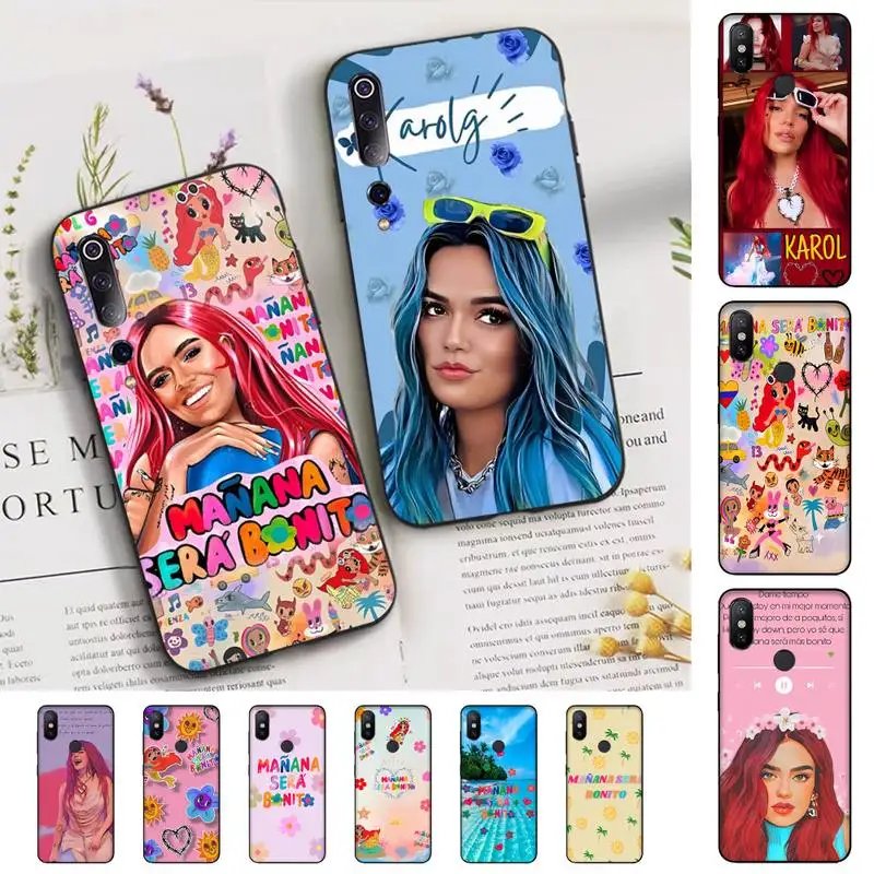 

Karol Manana Sera Bonito Phone Case For Xiaomi Mi 5X 8 9 10 11 12 lite pro 10T PocoX3pro PocoM3 Note 10 pro lite