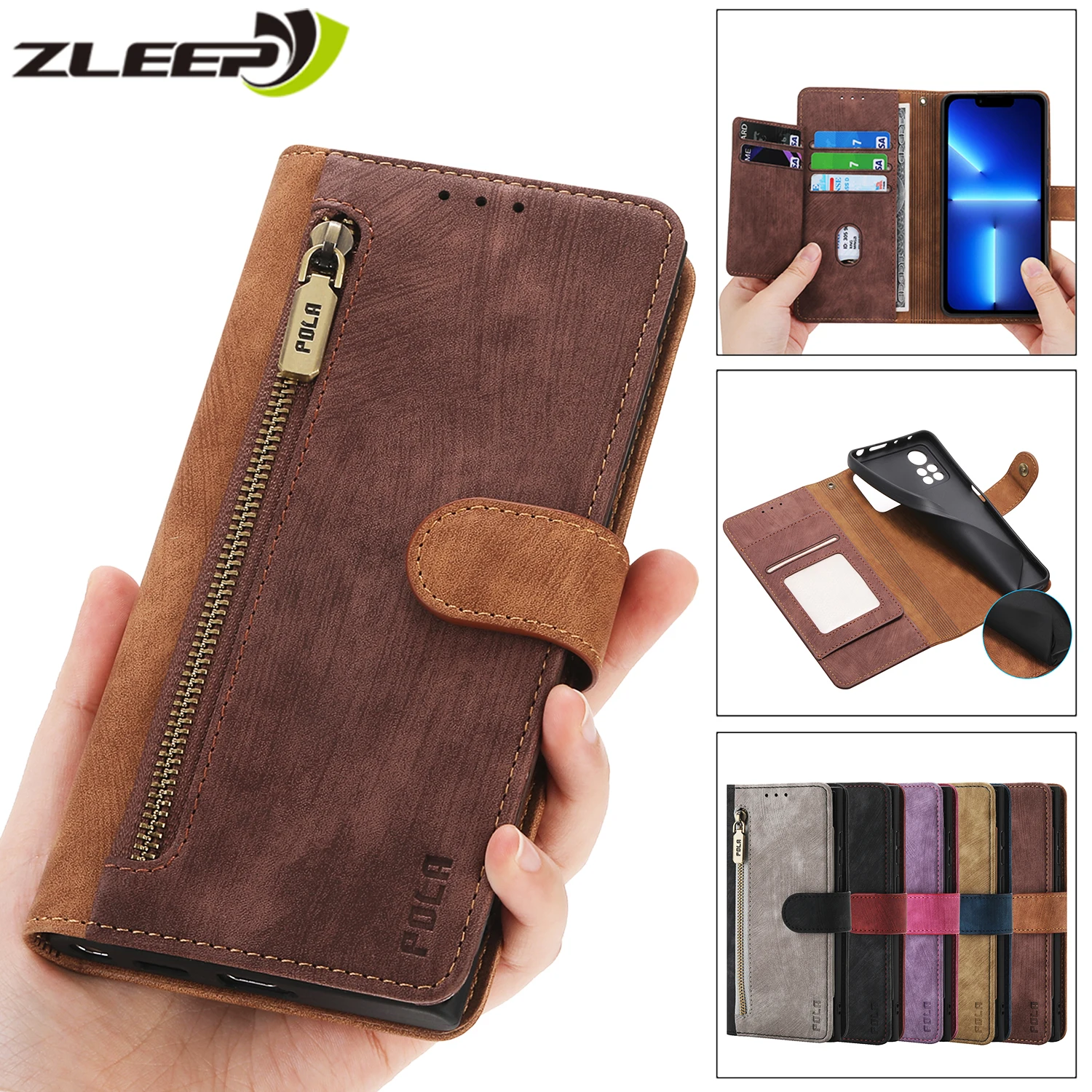 

Кожаный чехол для Xiaomi 12 12X 11 Poco X3 NFC F4 F3 GT X4 M3 9 9SE Note 10 Pro Lite