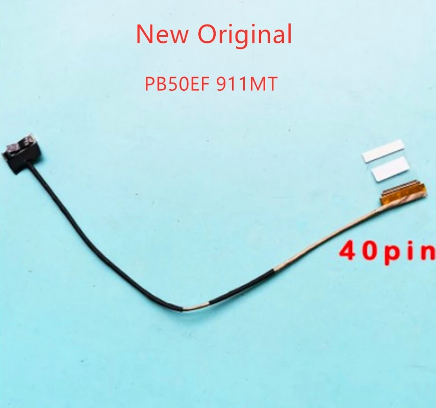 

New original lcd lvds cable For Clevo PB50EF 911MT40pin to 30pin COAXIAL CABLE 6-43-PB501-R10-1N 6-43-PB501-022-2N