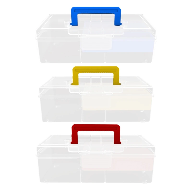

Lure Baits Storage Box Fishing Hooks Organizer Convenient Storage Visible Case