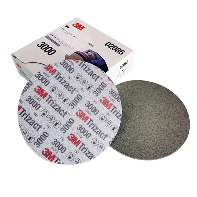 3M Trizact Pyramid Disc Sponge Sandpaper P3000 P5000 Precision Grinding 6