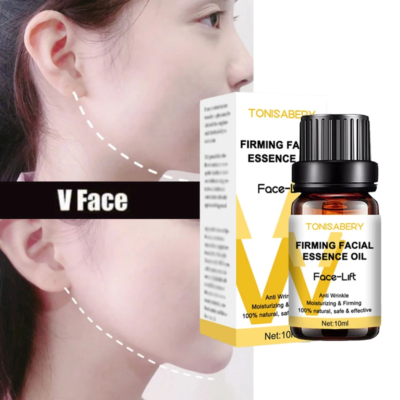 

Face Firming Slimming Essential Oil V-Shape Face-lift Reduce Masseter Muscle Double Chin Fat Burning Anti-wrinkle Slim Skin Care