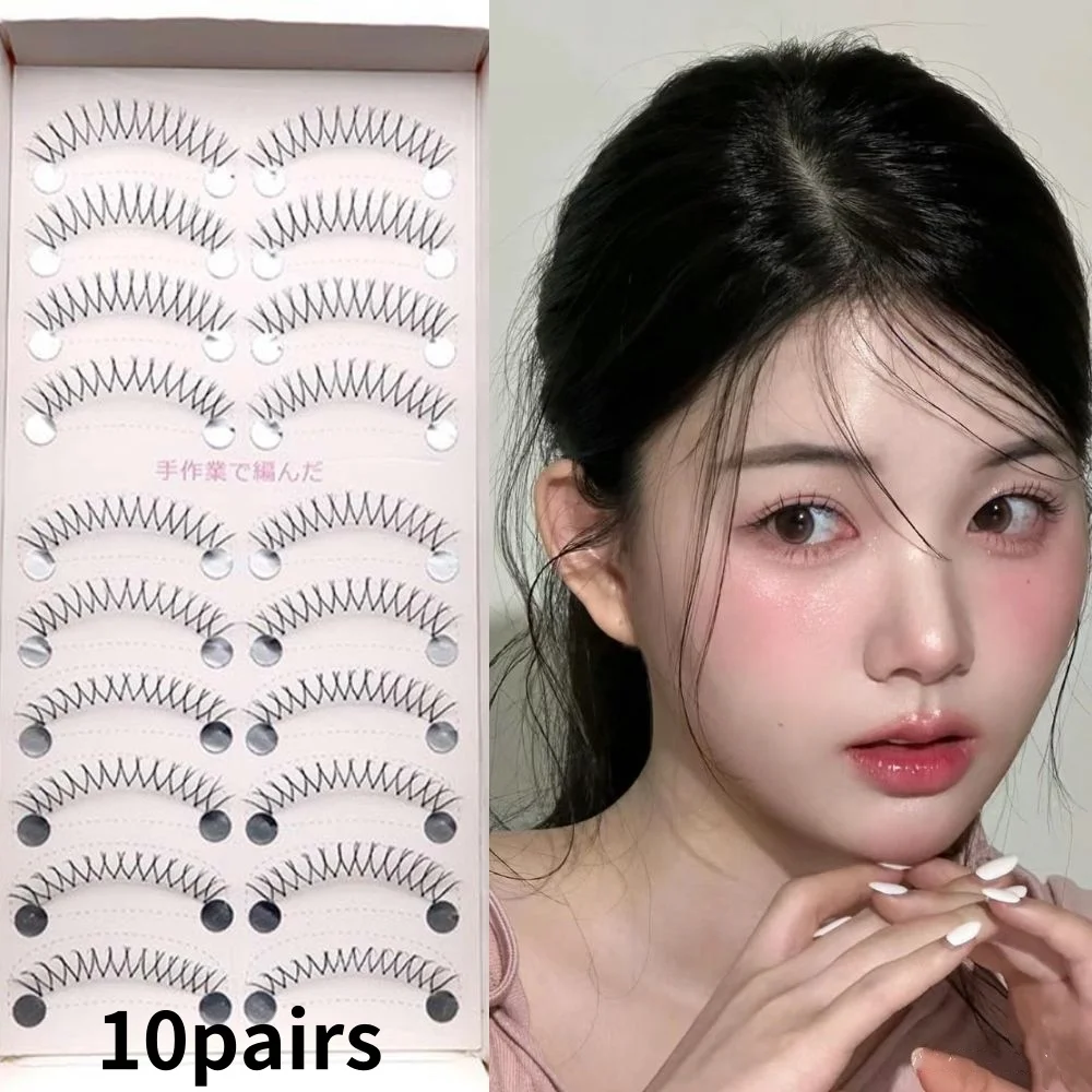 Корейские накладные ресницы искусственные U-образной формы натуральные Wispy для