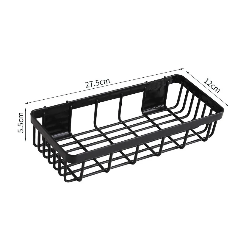 Полка Настенная для ванной комнаты кухонный органайзер хранения без сверления