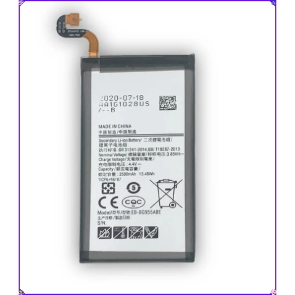 Фото Аккумулятор EB-BG955ABA EB-BG955ABE 3500 мАч для Samsung Galaxy S8 Plus+ G9550 G955 G955F/A G955T G955S G955P + инструменты №3