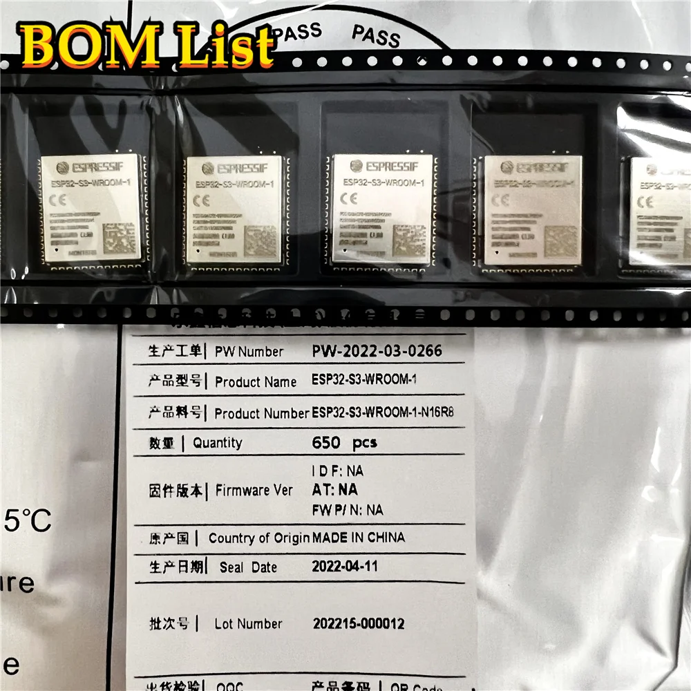 ESP32-S3-WROOM-1 4MB 16MB ESP32-S3-WROOM-1-N4 ESP32-S3-WROOM-1-N16R8 2 4 GHz Wi-Fi и BLE 5 модуль PCB антенна беспроводной