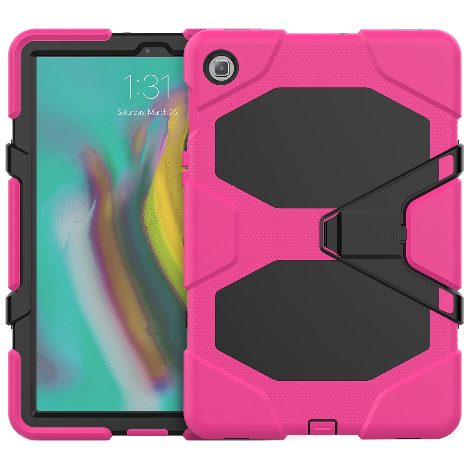 

Kids Safe Armor Shockproof Tablet Cover for Samsung Galaxy Tab S5e 10.5 inch SM-T720 sm-t725 Kickstand Protective Case