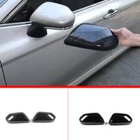 for 2018 2021 toyota 8th generation camry abs carbon fiber car styling rearview mirror cover sticker car exterior accessories