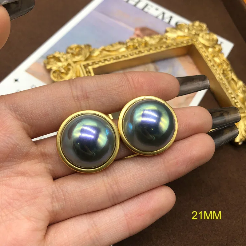 Ожерелье Draweye в стиле барокко с серым жемчугом для женщин винтажное корейское