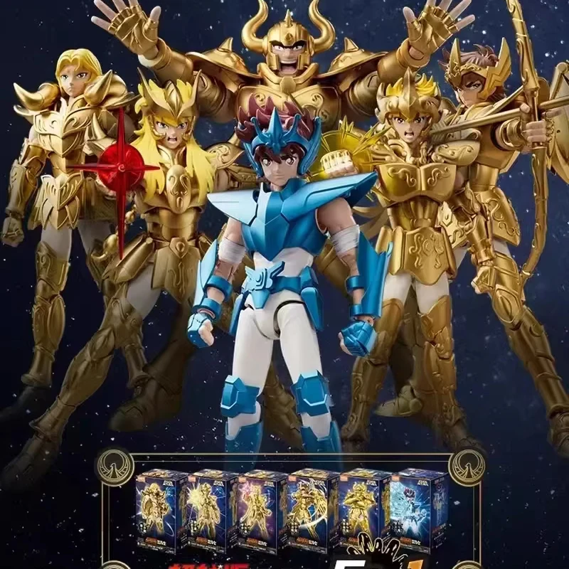 Фото В наличии: Оригинальные сборные модели Saint Seiya CLASSIC CLASS Gold Saint PEGASUS SEIYA EX, Shiryu Death Mask, Shura Gold №2