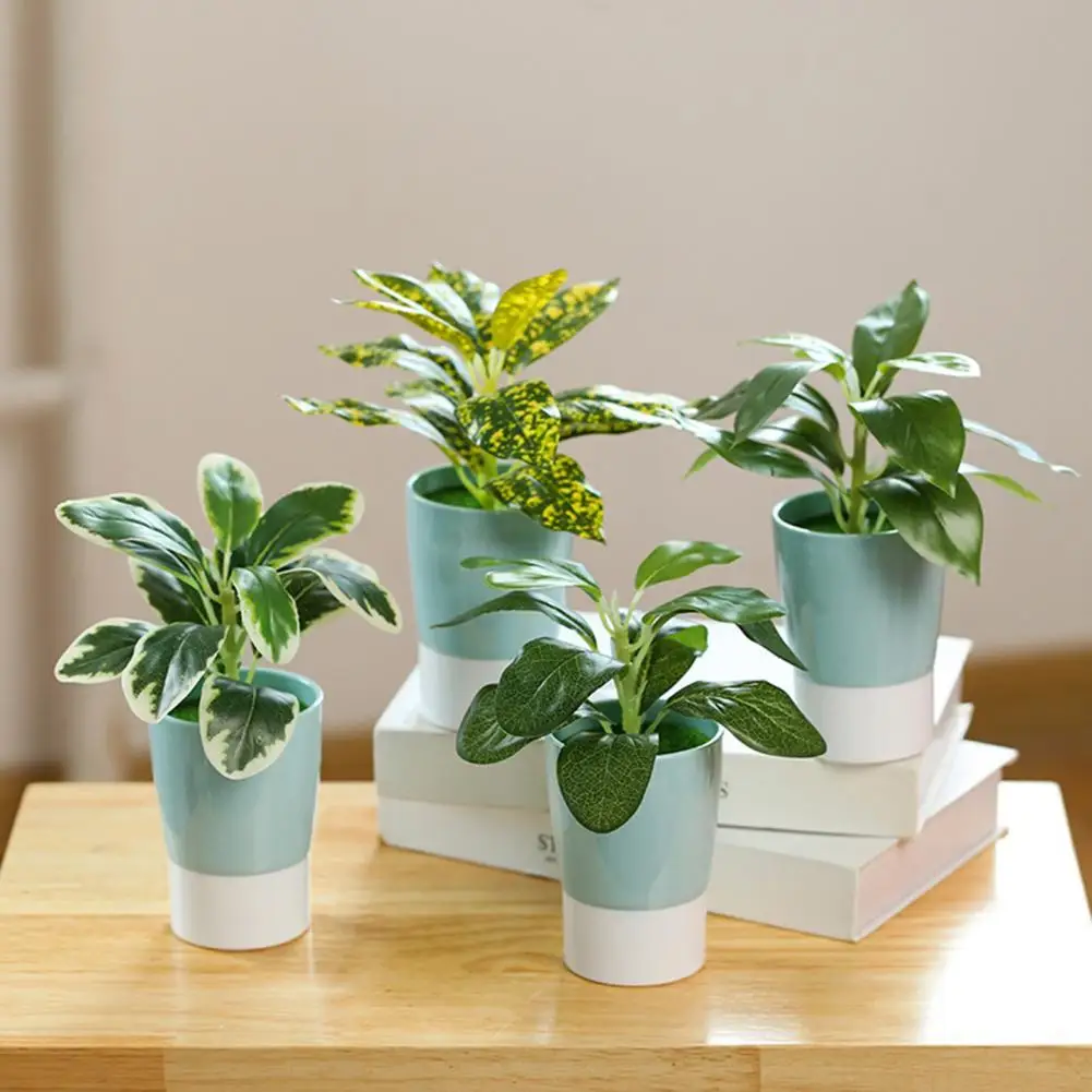 

Artificial Bonsai High Simulation Decorative Vivid Office Table Potted Flower Ornament for Hotel