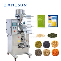 zonesun automatic fine powder cashew nut food bag forming filling and sealing machine packaging machinery