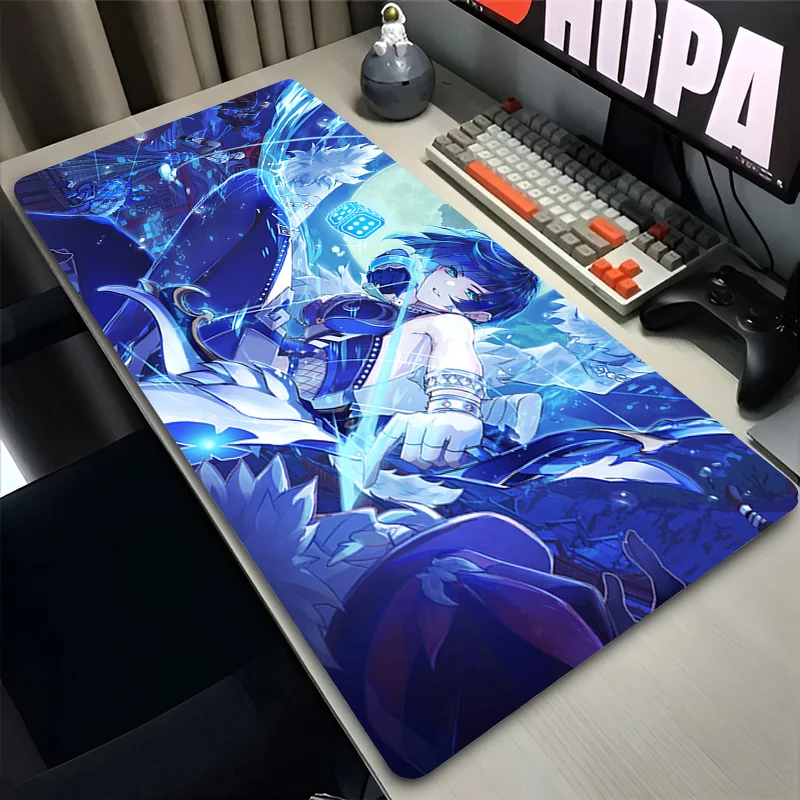 Коврик для мыши ноутбука аниме расширенный настольный коврик компьютерного