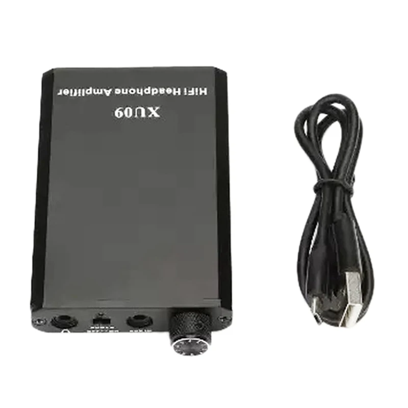 

3.5Mm Headphone Amplifier Gain Switch Portable Hifi Headphone Amplifier Compatible With Phones Tablets MP4 And Computers