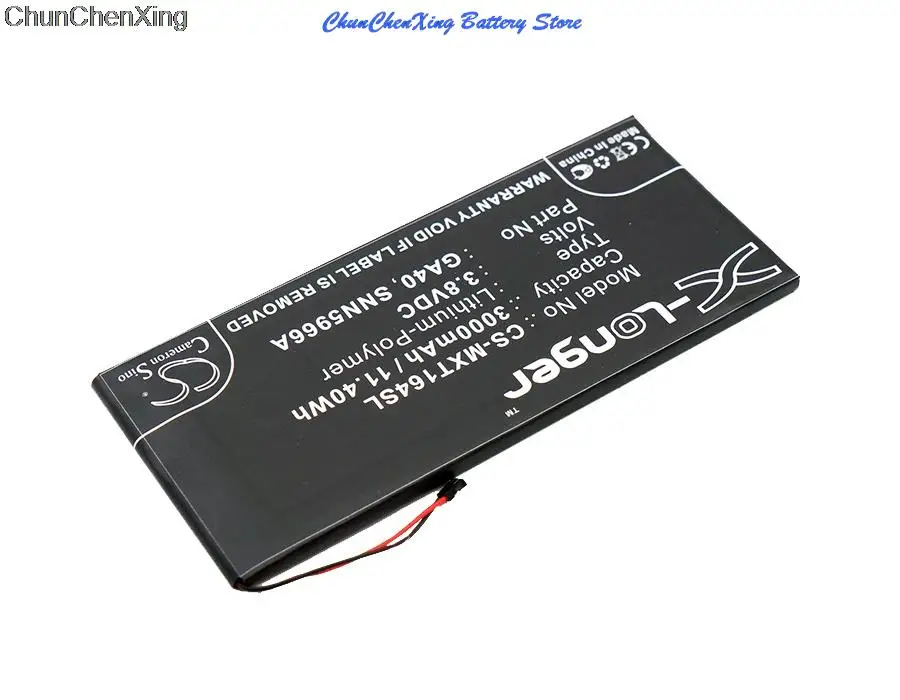 Аккумулятор Cameron Sino 3000 мАч GA40 SNN5966A для Motorola Moto G4 Plus TD-LTE XT1643 XT1644