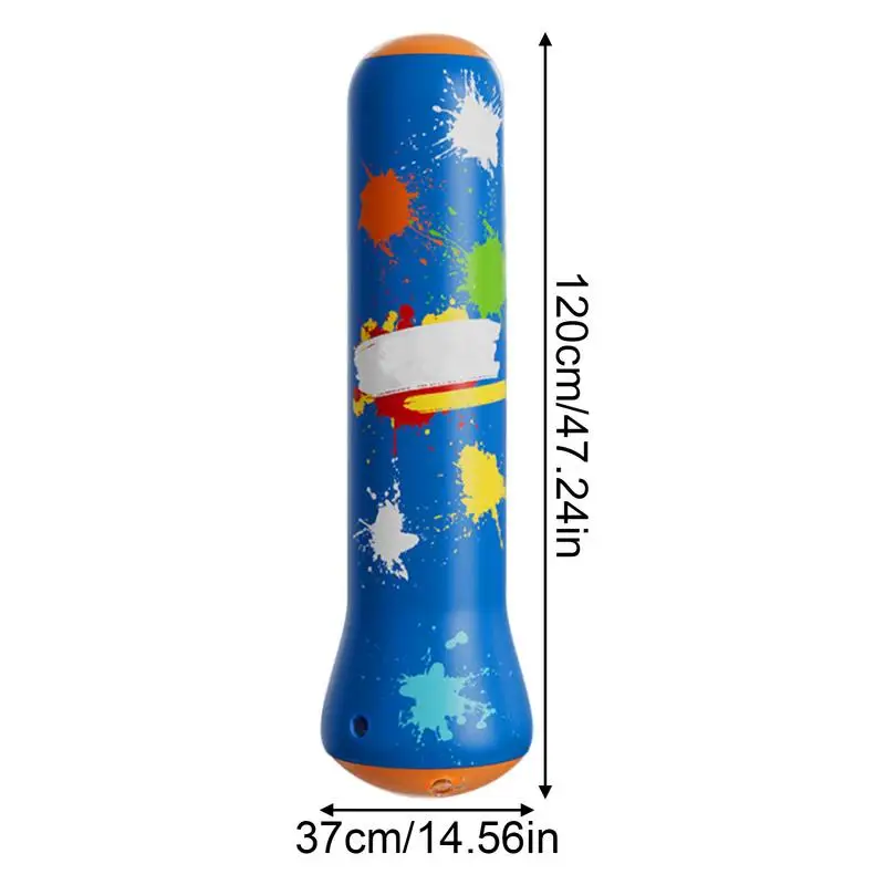 Надувная игрушка для бокса подставка с насосом детей