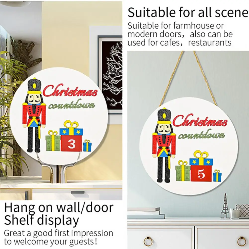 

1 Набор, Рождественский зернистый орех, солдат, Рождественский календарь, номер, дата, Рождественский обратный отсчет