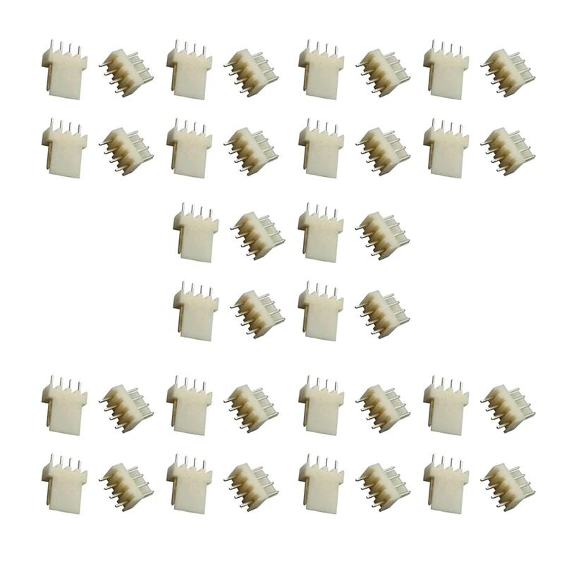 

500Pcs KF2510 Connector 2.54MM PITCH Male Pin Header 4Pin Fan Connector For ASIC Miner Antminer S9 Z9 Z15 L3+ DR3 T2T A9