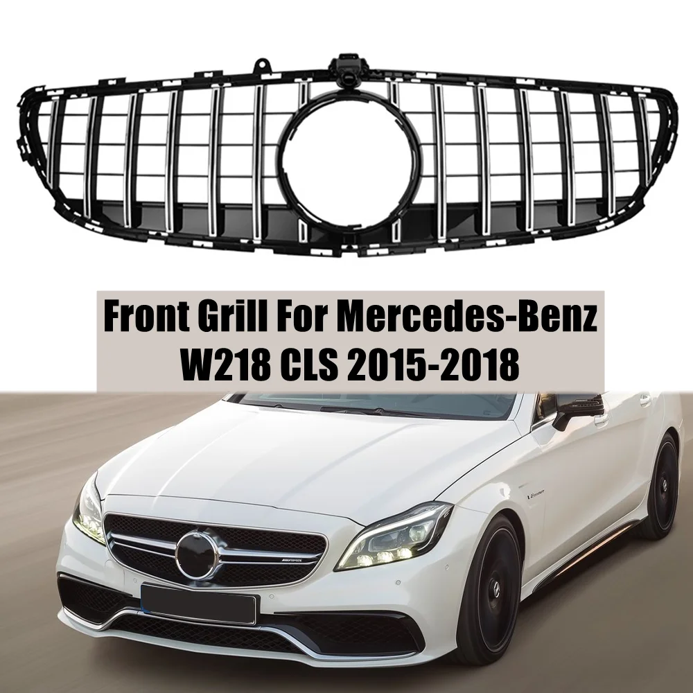 

Front Bumper Racing Grill GT Style Grille For Mercedes Benz CLS W218 2015-2018 CLS 260 CLS 300 Retrofit Parts Replacement Part