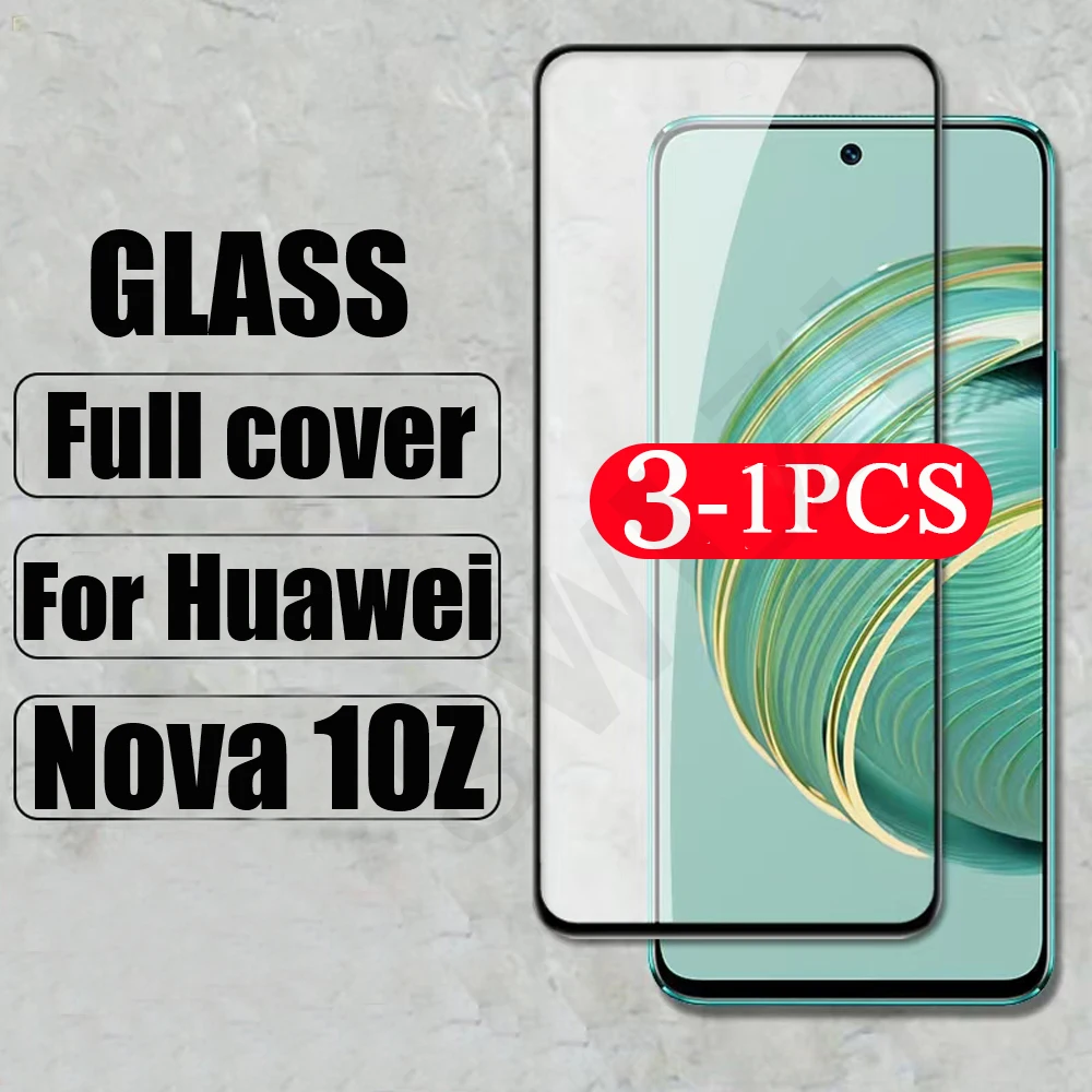 

3/2/1Pcs 9D cover tempered glass For Huawei nova 10 9 8 7 pro SE Youth 10z 8i protective film smartphone phone screen protector